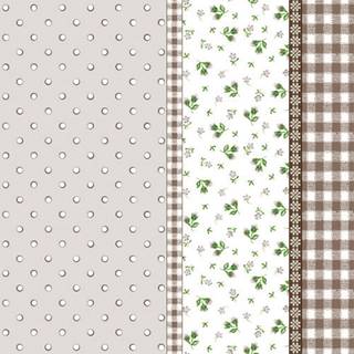Servietten Frühling taupe 20 St.
