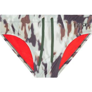 Diesel Camouflage Swim Briefs - Khaki