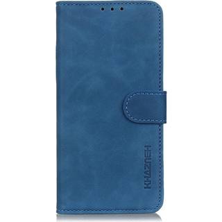 Samsung Galaxy S20 FE / S20 FE (5G) KHAZNEH Retro Læder Cover m. Kortholder - Blå
