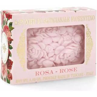 Saponificio Artigianale Fiorentino Rose Naturlig sæbebar 125 g - 125 g