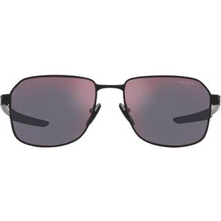 Prada Linea Rossa PS54WS Asian Fit DG010A 57 Solbriller Mænd Black - Matte Black - 57mm