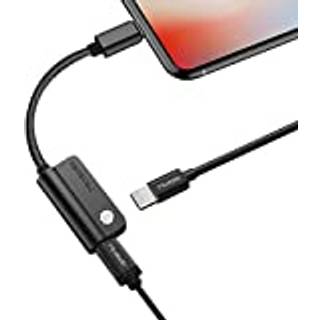 Mcdodo CA-4701 Lightning (Ikke-MFI'er) at fordoble Lightning adapter til at lytte til musik og oplade din enhed samtidigit, 10cm kabel