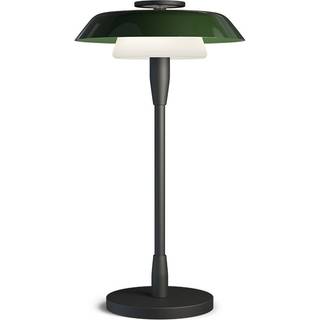 Belid Horisont sort/blank grøn bordlampe