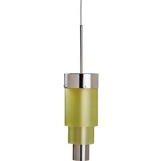 Ebb & Flow A-spire Pendel Sølv / Sanded Olive - Loftslamper Messing Silver - LA102015