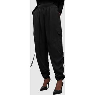 All Saints AllSaints Black Kaye Trousers
