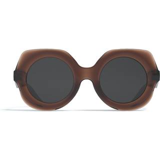 HANUKEii Ibiza HK-026-03 59 Solbriller Mænd Brun - Transparent Red Brown - 59mm