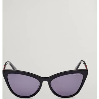Gant GA8096 01A 56 Solbriller Kvinder Black - Shiny Black - 56mm