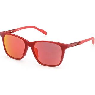 Adidas Sport Mand SP0051 67U Solbriller Plast Rød Rød Rund Normal