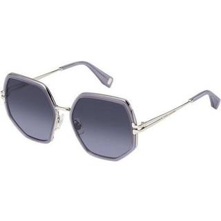 Marc Jacobs MJ 1089/S AZV/GB 58 Solbriller Kvinder Purple - Palladium Silver - 58mm