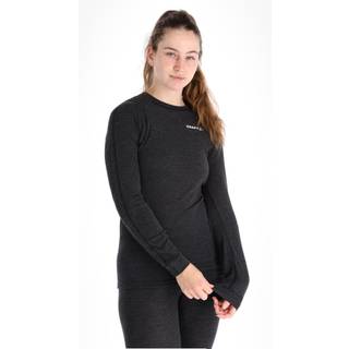CORE Wool Merino LS Tee W - Black