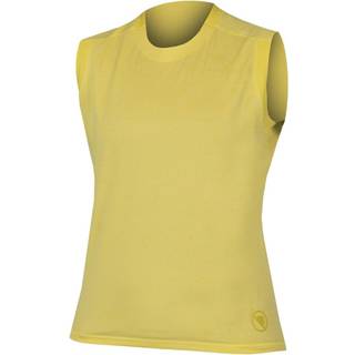 Endura Women's Singletrack Tanktop Rad Singlet Damer størrelse L farve gul