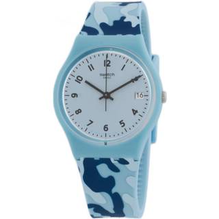 Swatch Core Refresh Camoublue Camouflage Quartz Blue Dial Men's Watch GS402
