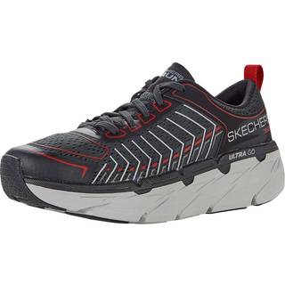 SKECHERS Sneakers til Herre Max Dæmpning Premier Sort/Hvid/Rød