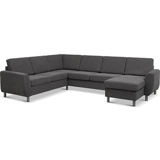 Madrid Nordic vendbar hjørnesofa med chaiselong - antracit