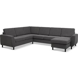 Madrid Nordic vendbar hjørnesofa med chaiselong - antracit