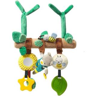 BabyOno Have Fun Educational Toy legetøj med kontraster til ophæng Gardener Teddy 1 stk. - 1 stk.