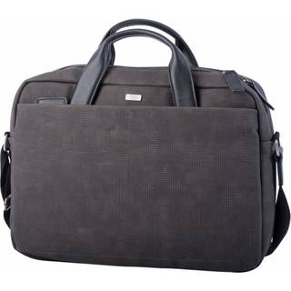 Bon Gout PU Computertaske Graphite/Black