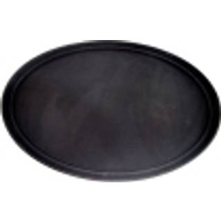 Tjenerbakke Ø40.5cm med antislip polyester sort