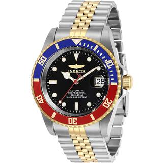 Invicta 29180 Pro Diver Sort/Gul guldtonet stål Ø42 mm