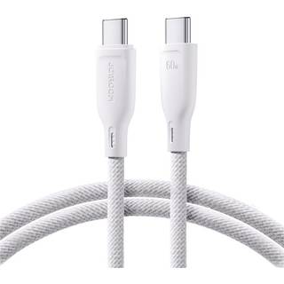 Joyroom Multi-Colour Series USB-C-kabel PD 60W 1m - Hvid