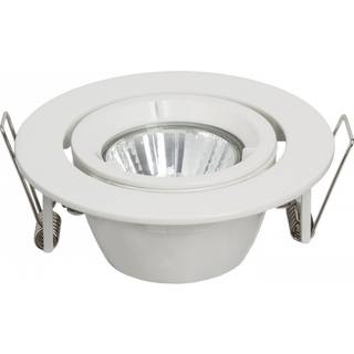 Rendl - VIP - Rund foldbar lampe i metal - Hvid