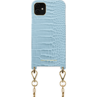 Atelier Necklace iPhone 11/XR Sky Blue Croco