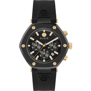 Philipp Plein PWZBA0223 The Hexagon Sort/Gummi Ø42 mm