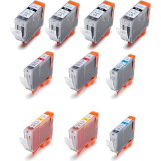 Kompatible blækpatroner Canon PGI-5 / CLI-8 - 0620B001, 10 stk. rabatpakke 196 ml