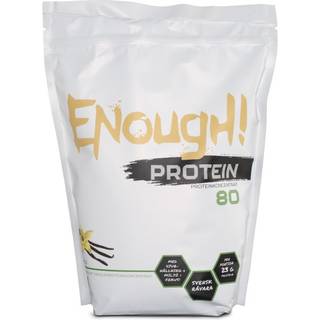 Enough Proteinpulver, Vanilje, 1 kg