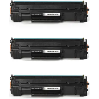 Kompatibel toner HP 142A - W1420A, 3 stk. rabatpakke 2850 sider