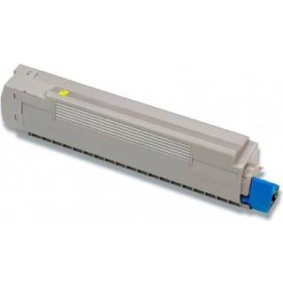 Kompatibel toner OKI C8600/C8800 - 43487709 gul 6000 sider