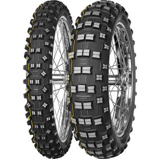 Mitas Terra Force-EF ( 110/80-18 TT 58M Baghjul, Gummiblanding Super, gelb )