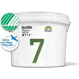 Beckers Scotte 7 Vægmaling - 9,0 L