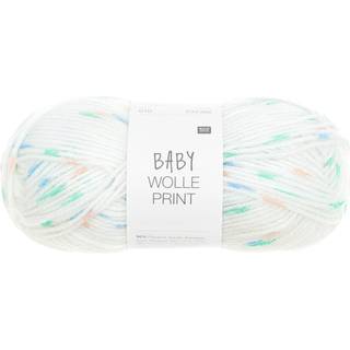 Babywolle Print - Creme