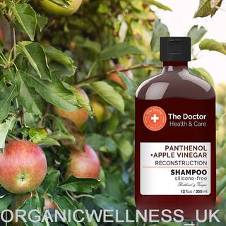 The Doctor Panthenol + Apple Vinegar Reconstruction Restorativ shampoo Med panthenol 355 ml - 355 ml