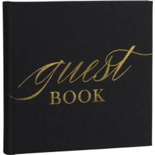 Focus Base Line Canvas Album 20x20 Guestbook Black - Fotoalbum