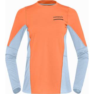 Norrøna Women's Senja Equaliser Lightweight Long Sleeve  Flamingo, S