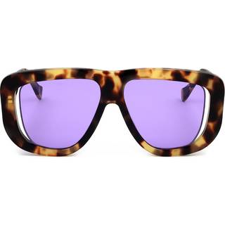 Agent Provocateur Kvinde 2RZ Karley Tortoise Outlet solbriller Acetat Havana Violet Pilot Normal