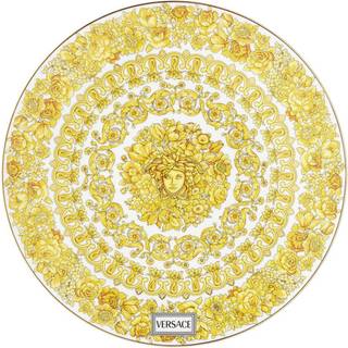 Versace Medusa Rhapsody Dækketallerken 33 Cm - Serveringsfad Porcelæn Gul - 19335-403670-10263