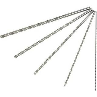 Neiko 10047a Ekstra lang boret bit s?t | 5-delt | M2 HSS st?l | 12-tommers l?ngde | 1/8 3/16 1/4 5/16 og 3/8-tommer