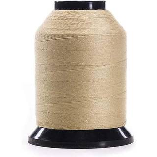 Finesse tråd solide farver | 100% polyester 3Ply 50WT | Trådkegler | 100% polyestertråd til quiltning og syning (let sand 1 100 yards)
