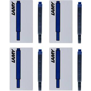 Lamy Fountain Pen Ink Cartridges Black/Blue Ink 4 pakker med 5 patroner (LT10BKBL)