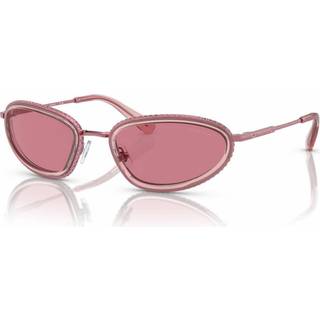 Swarovski SK7004 401284 55 Solbriller Kvinder Lyserød - Pink With Gems - 55mm