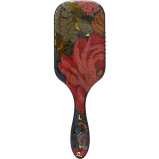 Kent LPB1 Stor padle polstret h?rb?rste - Grooming Detangling & udj?vning Blomsterprint - Bedste hverdags b?rste til medium til langt h?r