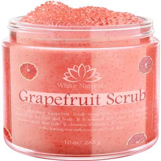 Organisk grapefrugt salt krat fugtighed og blødgør huden ren naturlig hudpleje eksfoliator bruser krat til eksfolierende dødehavsceller kropsskru