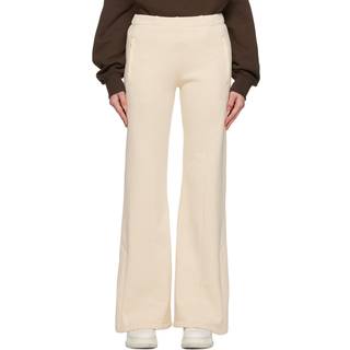 Amiri Wide-leg cotton sweatpants - neutrals - L