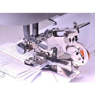 Yeqin Ruffler Foot (#55705) Syemaskine Presserfod til sangerbror Juki Low Shank Symaskine (Pink Box)