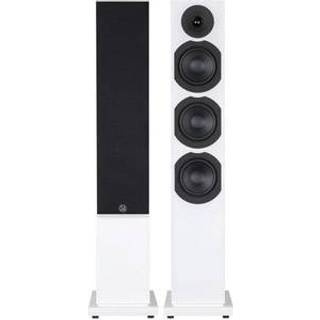 System Audio Saxo 60 gulvhøjttaler | Hvid satin par | BUY & TRY | PRIS-MATCH