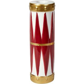 Speedtsberg rød - guld lysestage/vase