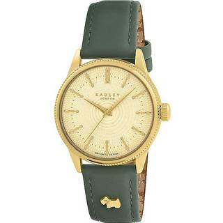 Radley RY21652 Gold Plated Green Strap Watch - W51407